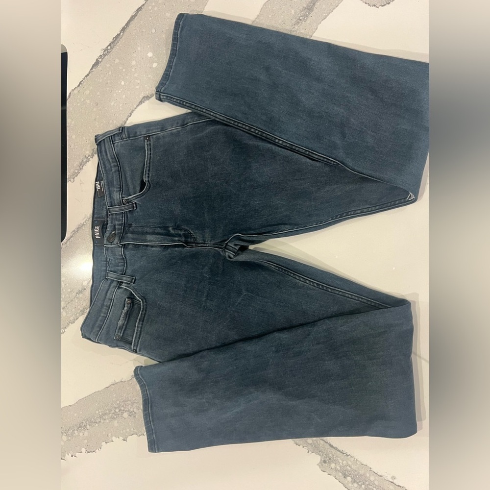 Paige Lennox Men's Slim Dark Wash Denim Jeans Size 32 Blue Comfortable Durable
